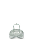 Diesel Quantum Dome - Handbag in Melflex - Crossbody Bags Womens in Silver