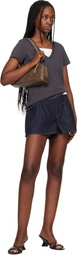 rag & bone Gray 'The Slub Vee' T-shirt