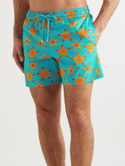 Vilebrequin - Moorise Mid-Length Printed Recycled Swim Shorts - Green