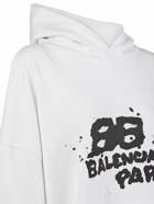BALENCIAGA - Large Fit Cotton Hoodie