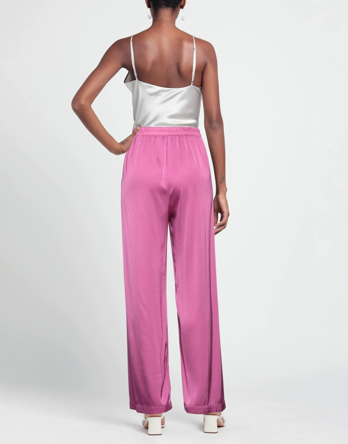 Alessia Santi Womens Pants Fuchsia