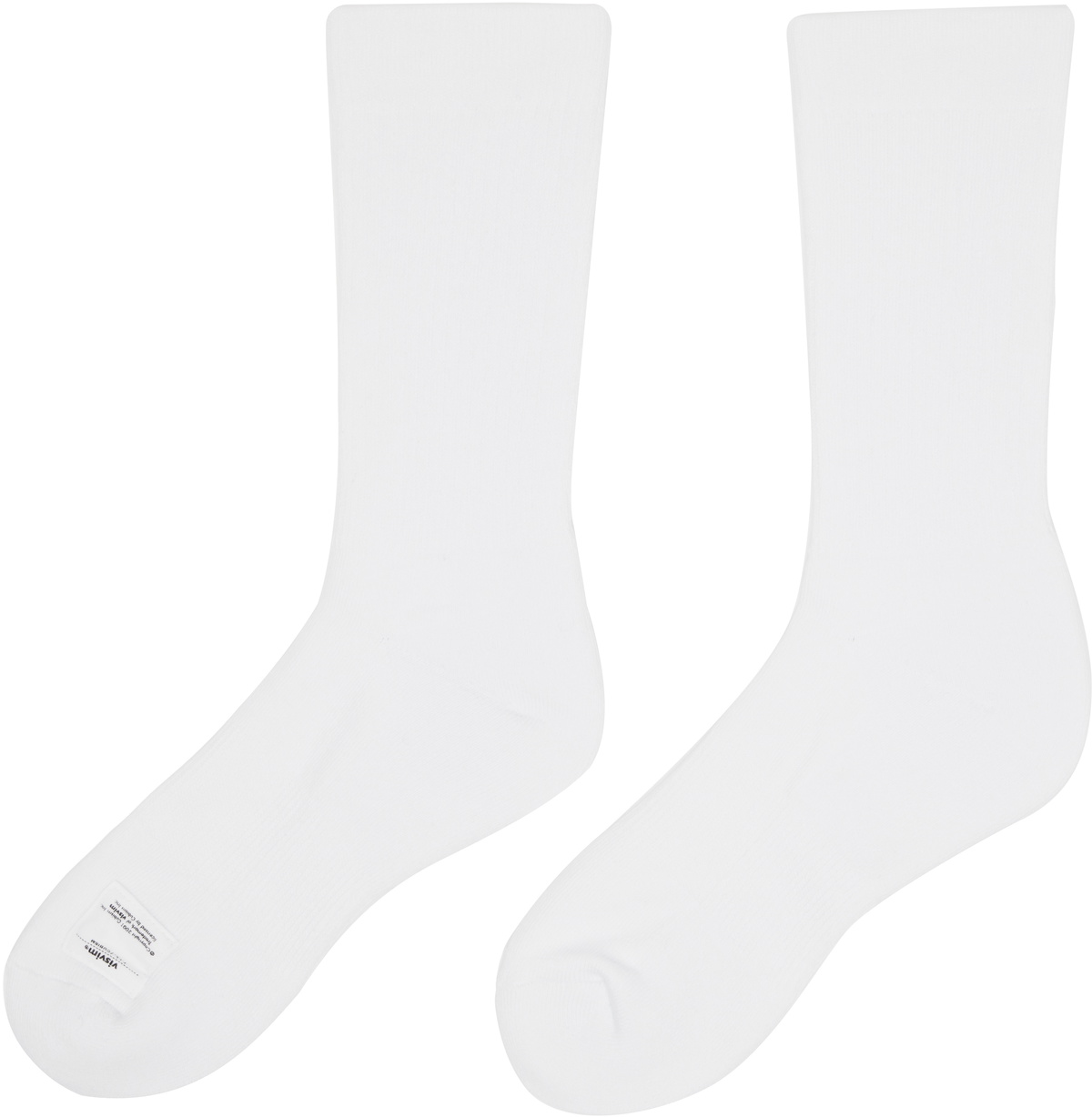 visvim Two-Pack White Achilles Hi Socks Visvim