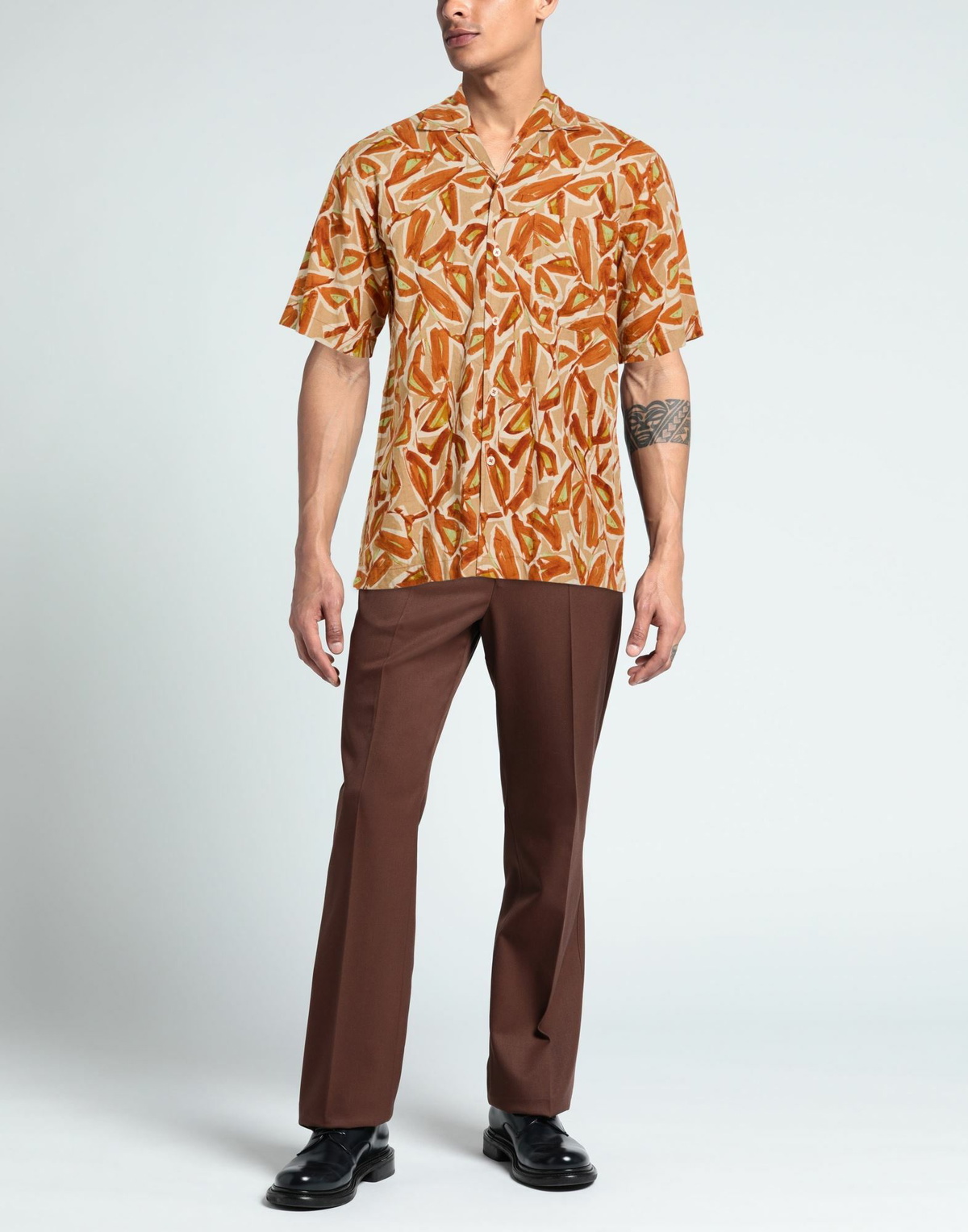 Universal Works Mens Shirt Rust