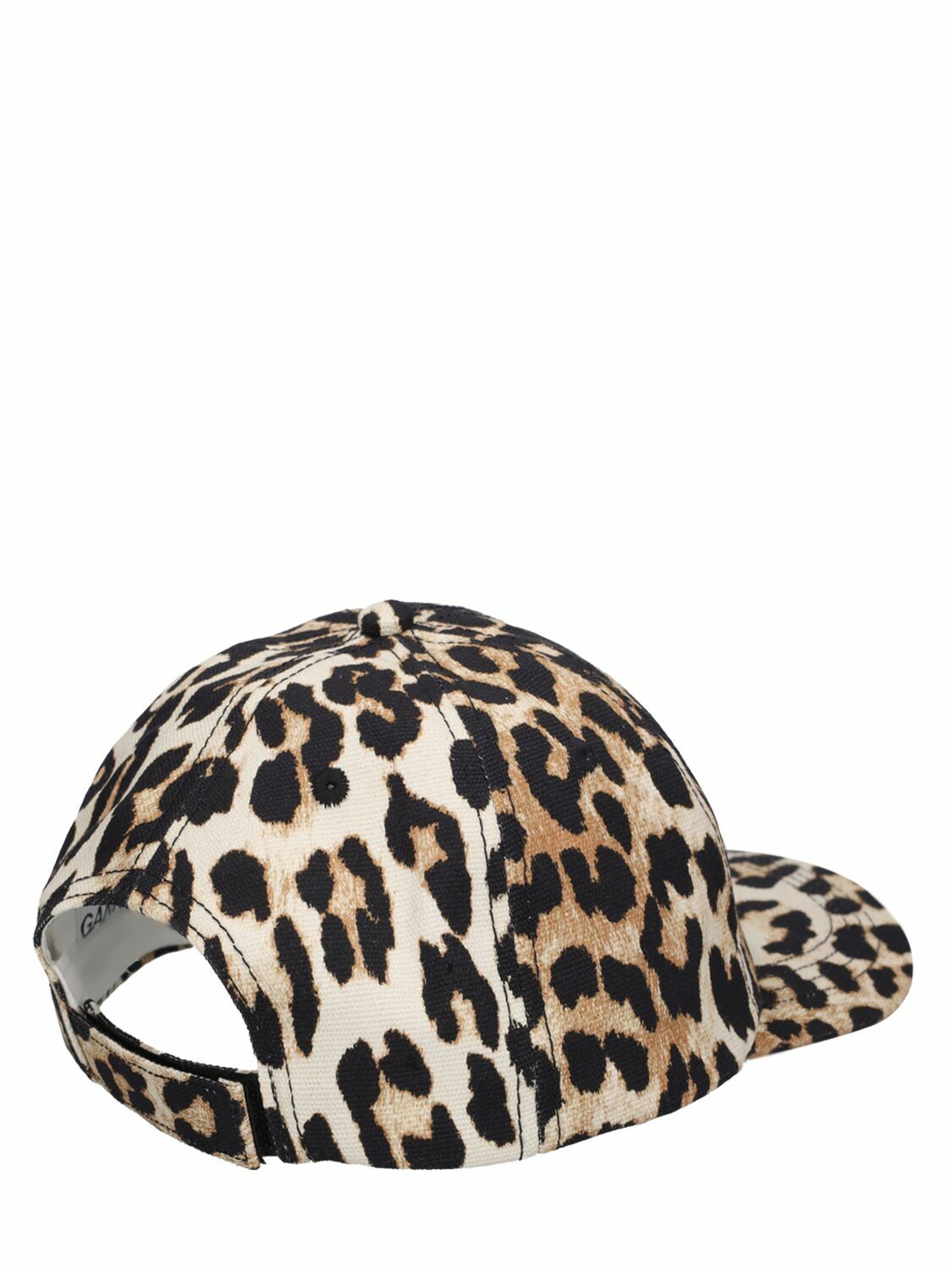 GANNI - Leopard Printed Baseball Cap GANNI