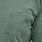 Nigel Cabourn Men's Military Pocket T-Shirt in Sports Green
