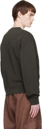 Marni Brown Cotton Marni Patches Sweatshirt