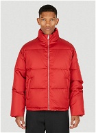 Re-Nylon Quilted Jacket in Red
