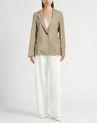 Peserico Womens Blazer in Sage green