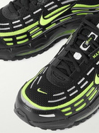 Nike - Air Max TL 2.5 Rubber-Trimmed Leather and Mesh Sneakers - Black