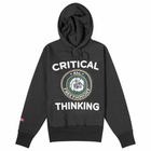 Advisory Board Crystals Men's Critical Thinking Hoody in Black