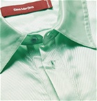 Sies Marjan - Sander Satin-Twill Shirt - Green