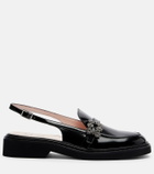 Roger Vivier Viv' Rangers leather slingback loafers