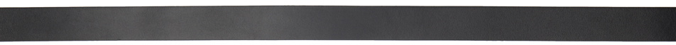 Youth Black Leather Western Belt