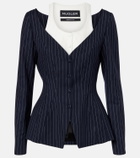 Mugler re/edit Les Salades wool jacket