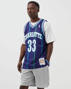 Mitchell & Ness Nba Swingman Jersey Charlotte Hornets Alternate 1994 95 Alonzo Mourning #33 Purple - Mens - Jerseys