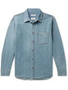 Nudie Jeans - Hebbe Organic Denim Shirt - Blue