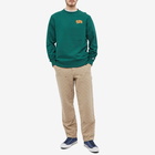 Billionaire Boys Club Men's Small Arch Logo Crew Sweat in Forest Green