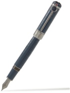 Montblanc - Writers Edition Sir Arthur Conan Doyle Resin and Platinum-Plated Fountain Pen