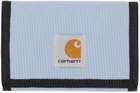 Carhartt Work In Progress Blue Alec Wallet