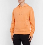 J.Crew - Garment-Dyed Loopback Cotton-Jersey Hoodie - Orange