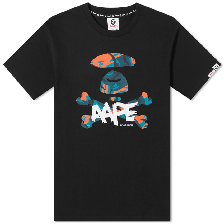 Photo: AAPE Grq Camo Bone Tee