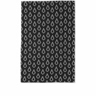 Areaware Wave/Drop Tea Towel - Set of 2 in Black/White