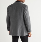 UMIT BENAN B - Double-Breasted Camel Suit Jacket - Gray