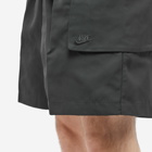 Nike Men's Tech Pack Woven Utility Short in Black