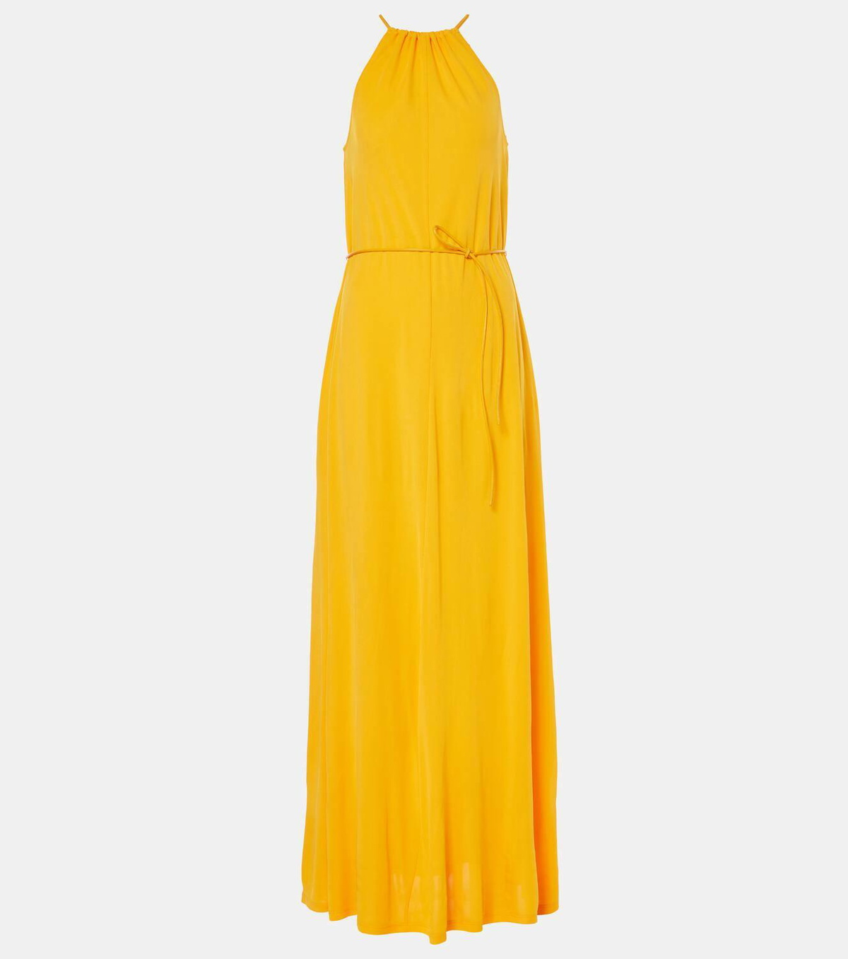 Proenza Schouler Lenny belted jersey maxi dress