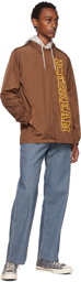 ICECREAM Brown College Coach Jacket