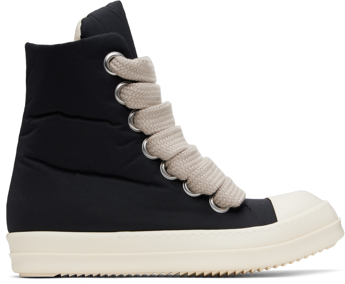 【RICK OWENS】ブラック Hollywood High-Sock Sneaks Rick Owens Hollywood DRKSHDW Knee High Stocking Sneaks Black
