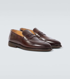 Brunello Cucinelli Leather penny loafers