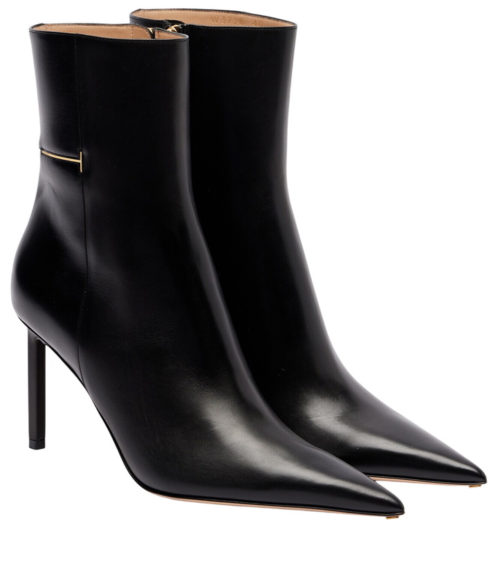 Photo: Tom Ford Julianne 85 leather ankle boots