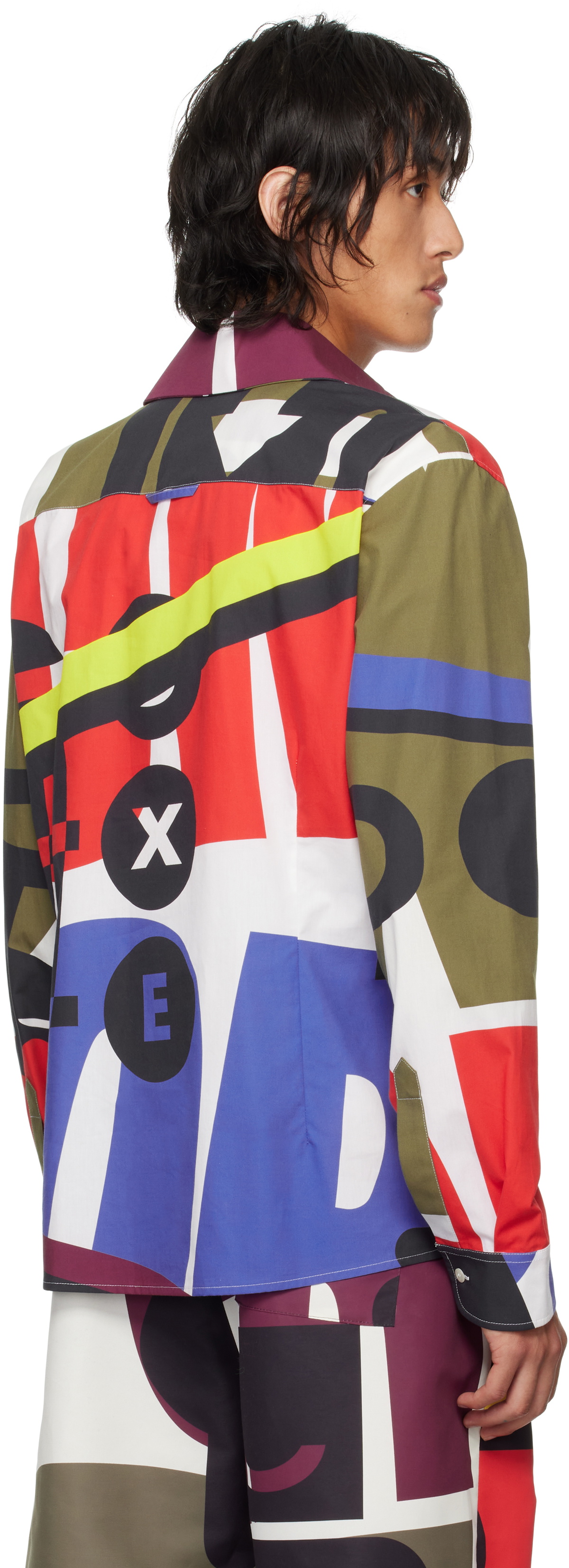 Walter Van Beirendonck Multicolor Star Shirt