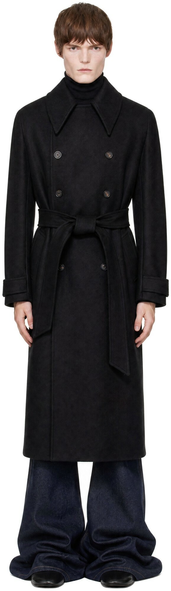EGONlab Black Structured Coat