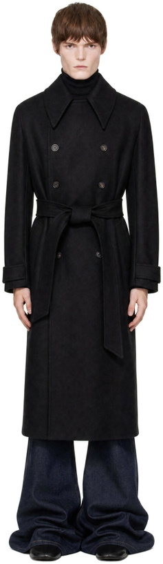 Photo: EGONlab Black Structured Coat