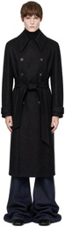 EGONlab Black Structured Coat