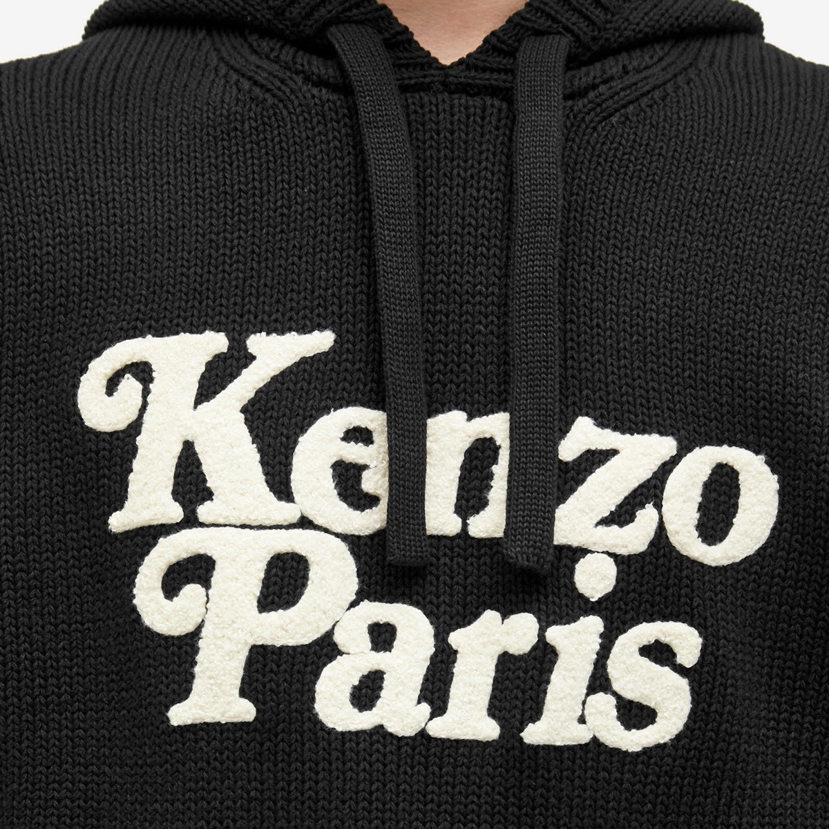 Kenzo Men's x Verdy Popover Hoody in Black Kenzo