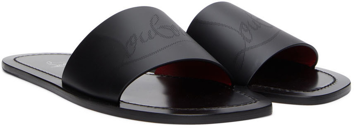 Christian Louboutin Coolraoul Leather Sandals