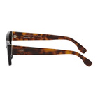 RETROSUPERFUTURE Black and Tortoiseshell Roma Sunglasses