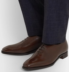 George Cleverley - Alan 3 Whole-Cut Leather Oxford Shoes - Brown