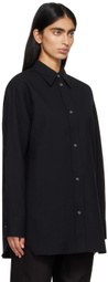 Studio Nicholson Black Santos Shirt