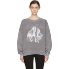 Baja East Grey Freedom Sweatshirt