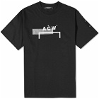 A-COLD-WALL* Men's Strata Bracket T-Shirt in Black