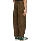 South2 West8 Beige Leopard Army String Trousers