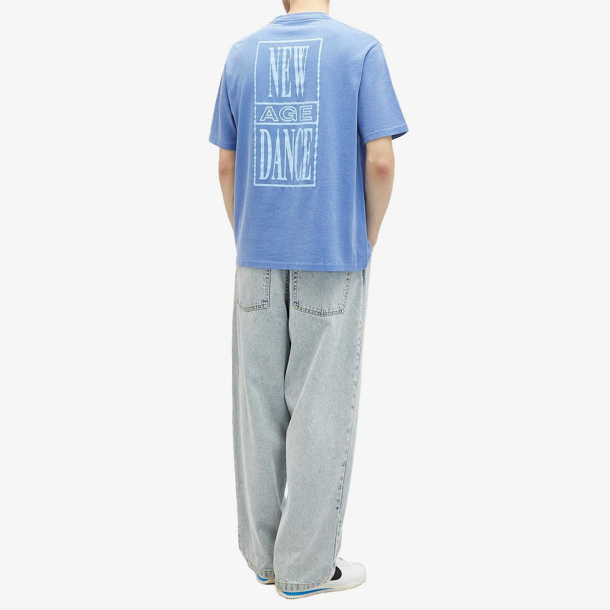 Magic Castles Men's New Age Dance T-Shirt in Cobalt Blue