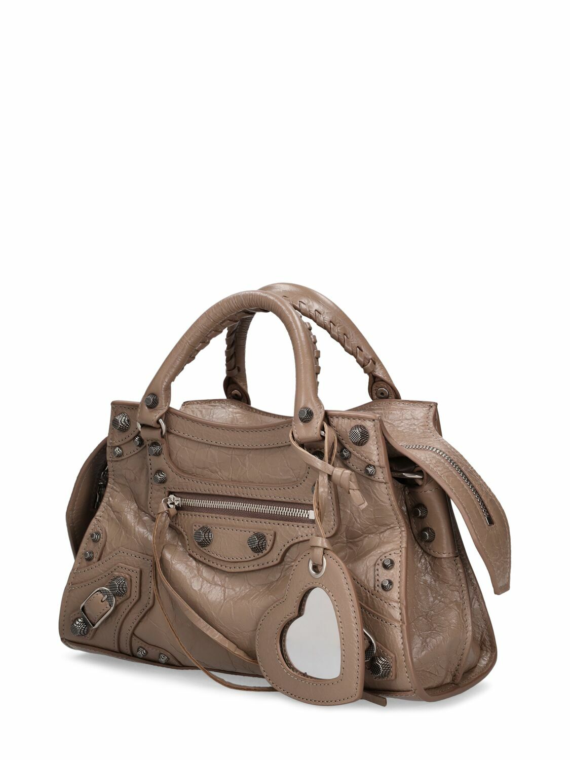 BALENCIAGA - Xs Neo Cagole Leather Shoulder Bag Balenciaga