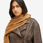 Max Mara Women's Tassel Scarf in Camel 