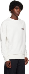 Maison Kitsuné Off-White Double Fox Head Sweatshirt