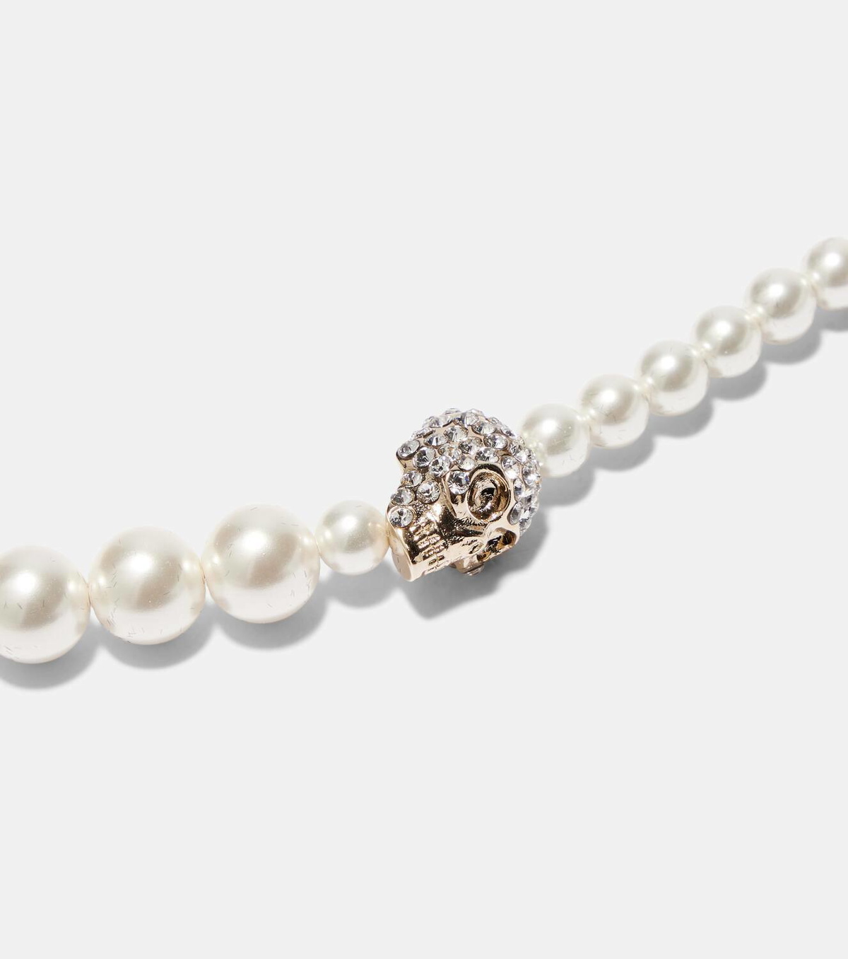 McQueen Faux pearl necklace